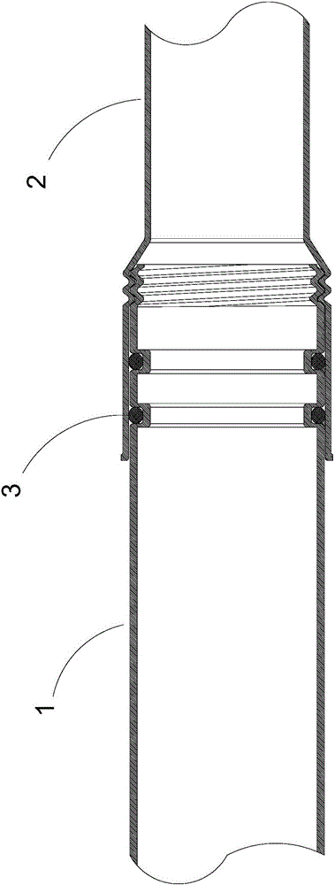 Connecting pipe system