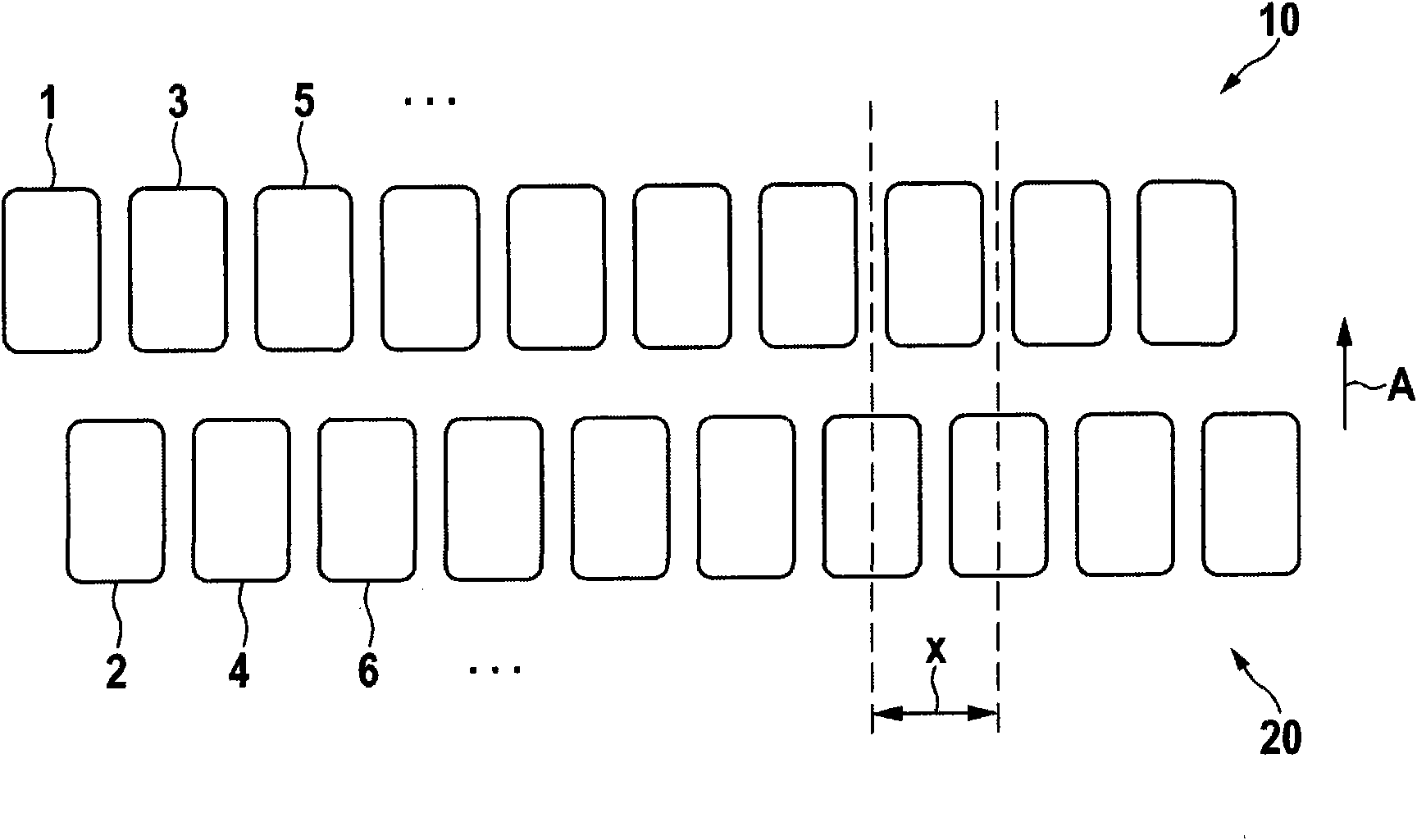 Method for ascertaining the pressure and the profile depth in a vehicle tyre