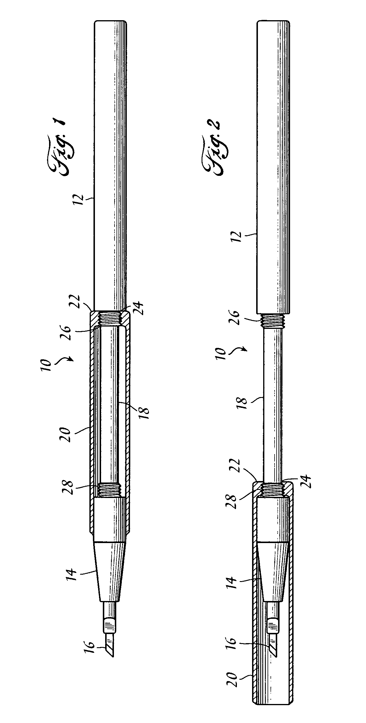 Protection system for surgical instruments