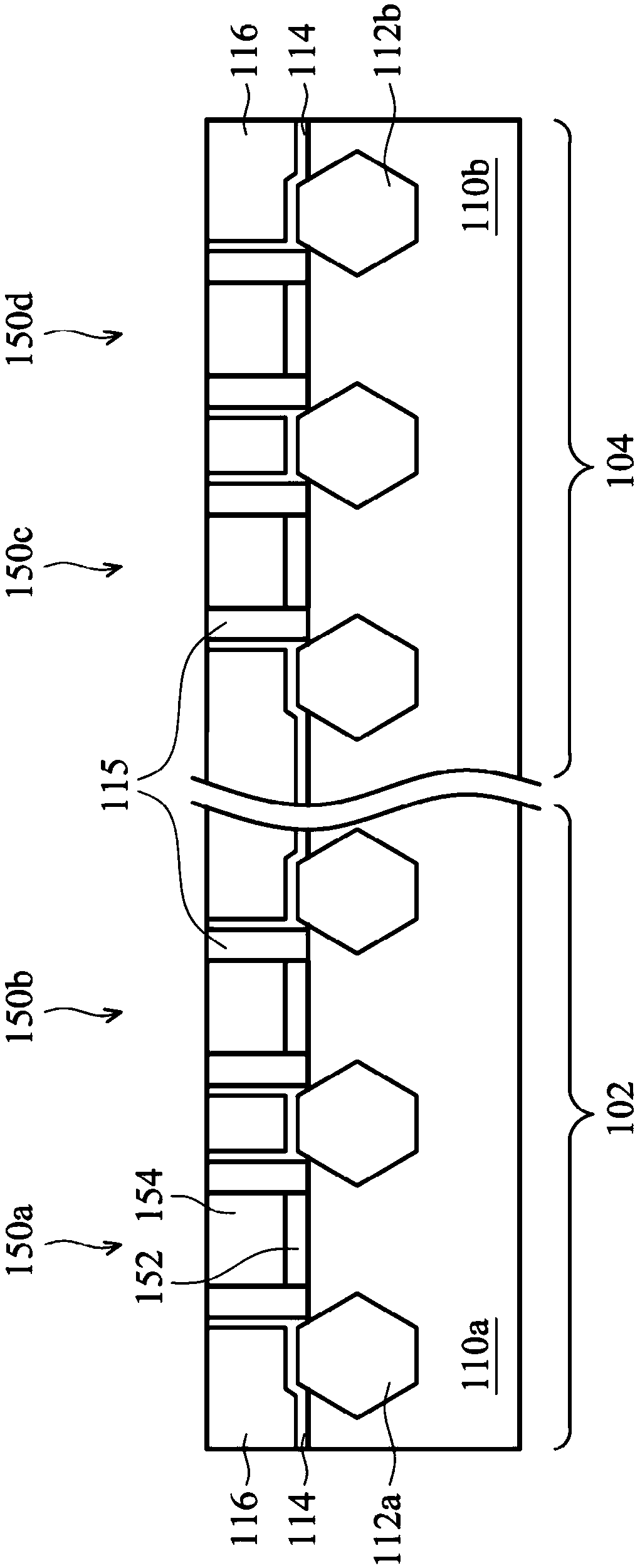 Method for patterning a lanthanum containing layer