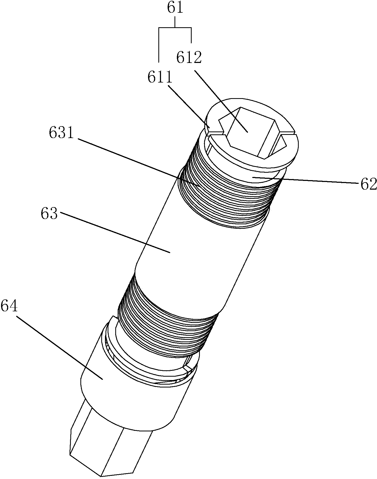 Double-screw extruder for producing powder coating