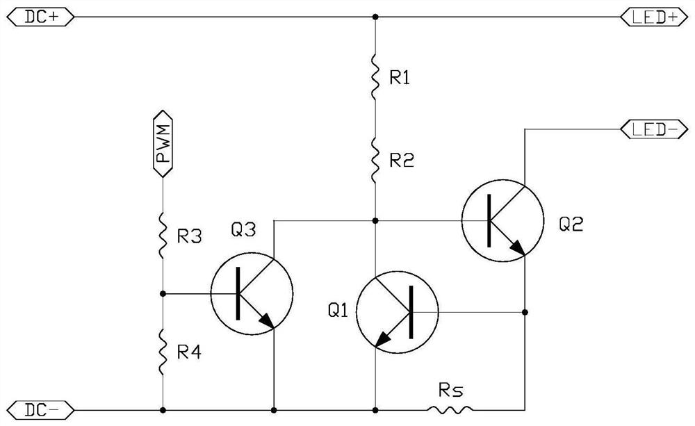 PWM dimming control type TLCC drive circuit