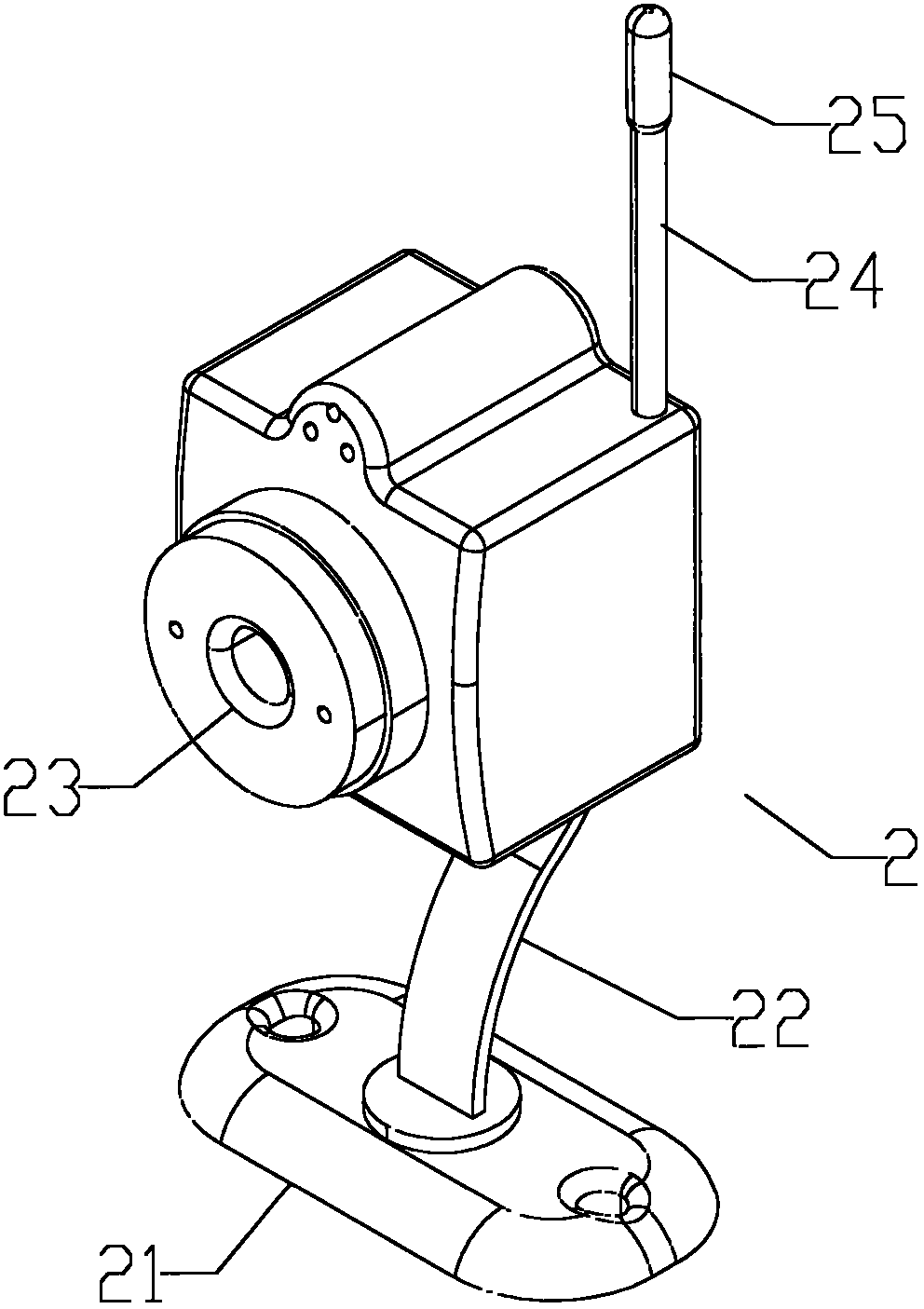 Router with infrared detection equipment