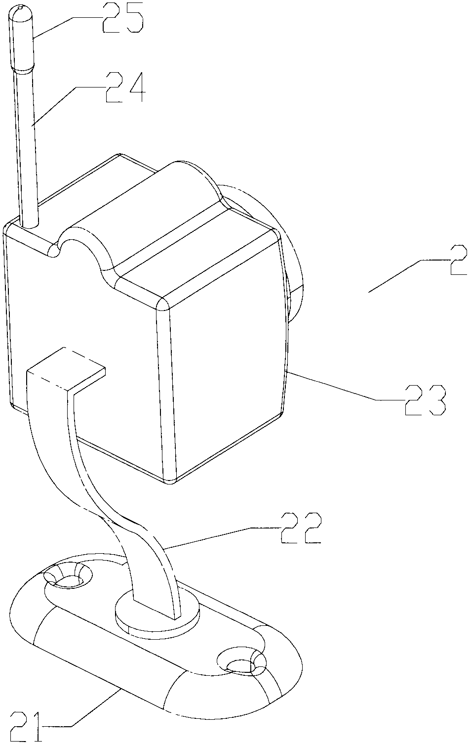 Router with infrared detection equipment