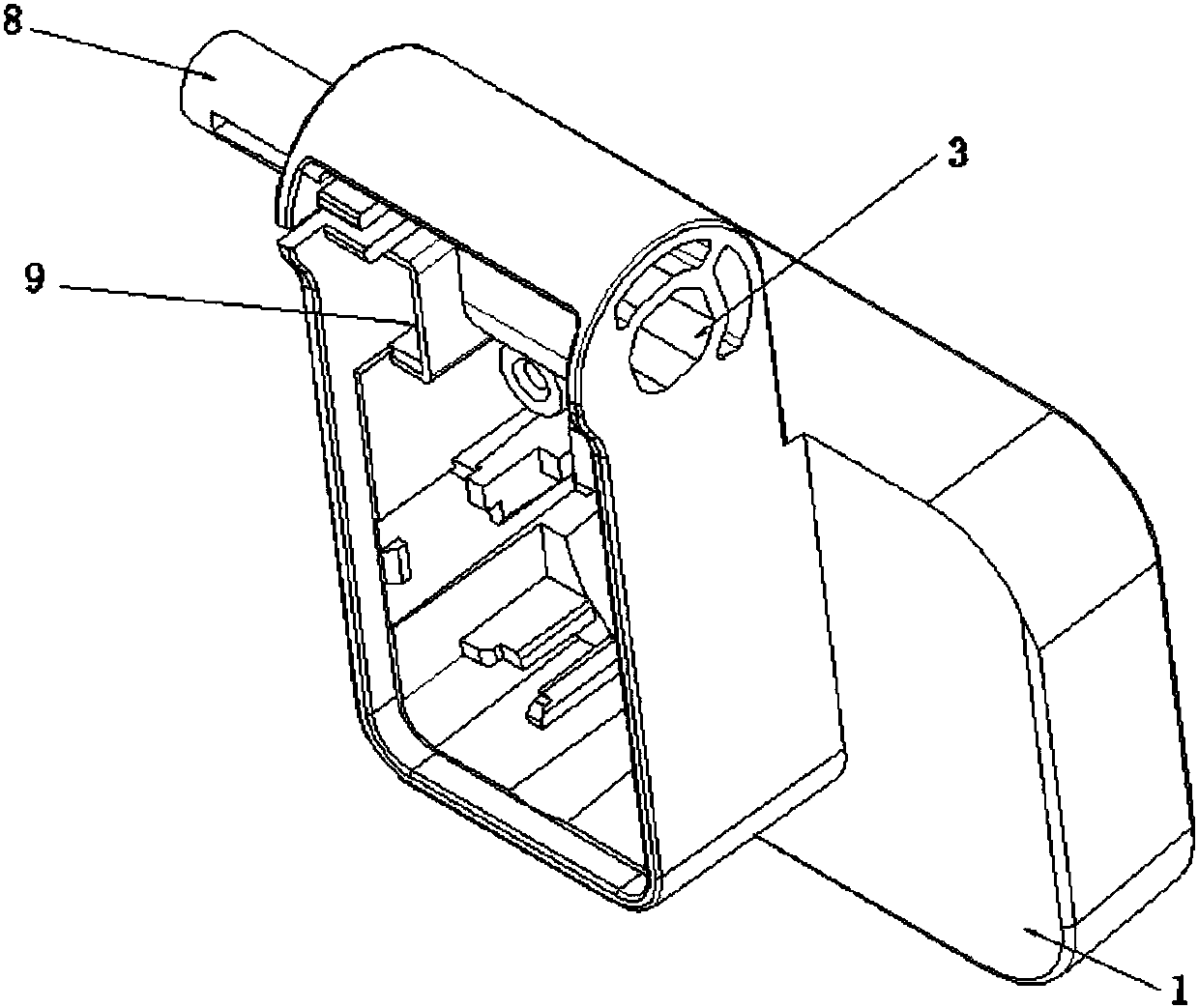 360-degree flipping device of camera