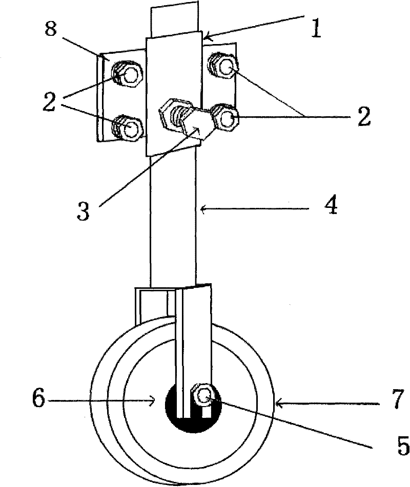 A vertical rear wheel replacement wheel for an electric tricycle