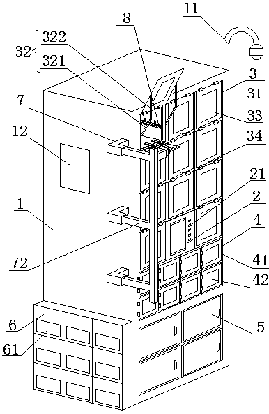 Integrated dispensing terminal system with self-cleaning and automatic delivering function