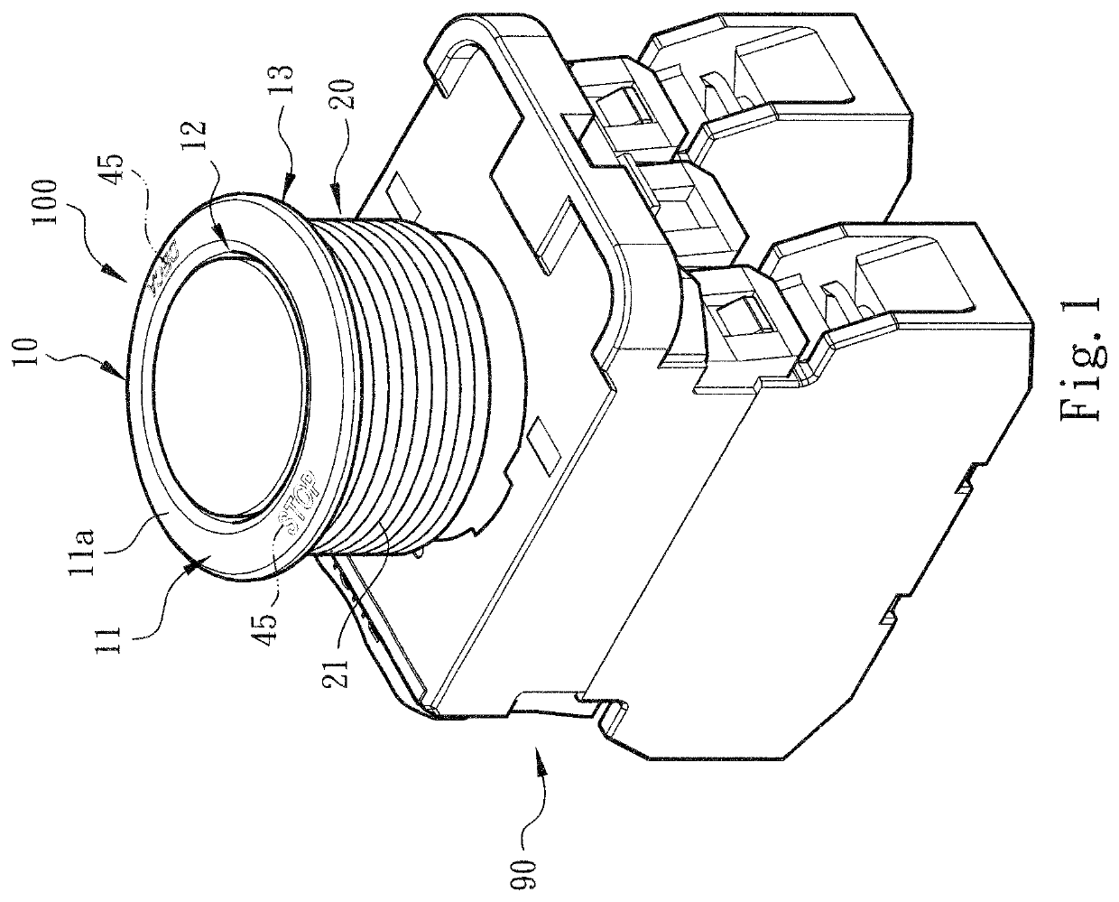 Switch seat body structure