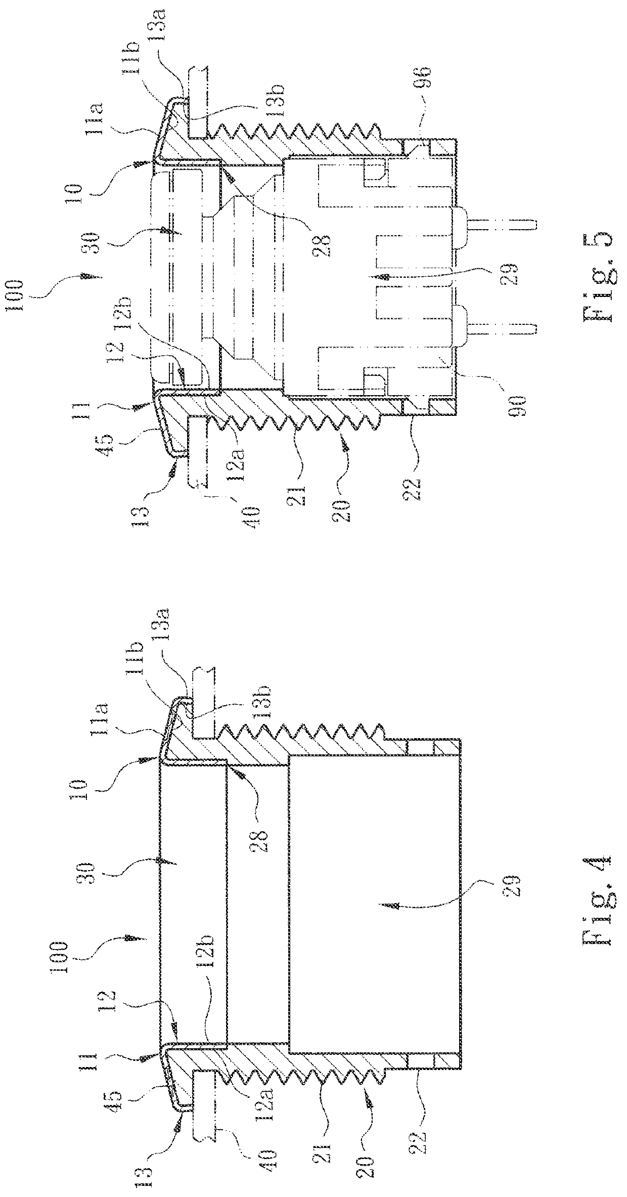 Switch seat body structure