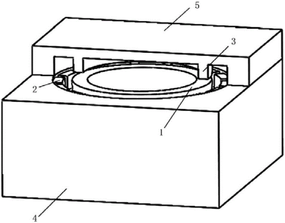 Dual-electrode distribution type micro gyroscope with side separated electrodes and circular adjacent electrodes and preparation method thereof