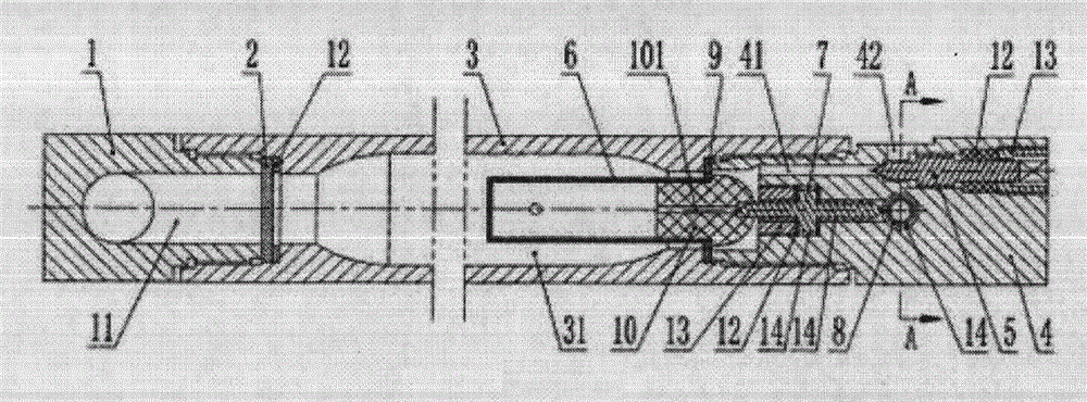 Carbon dioxide fracturing device