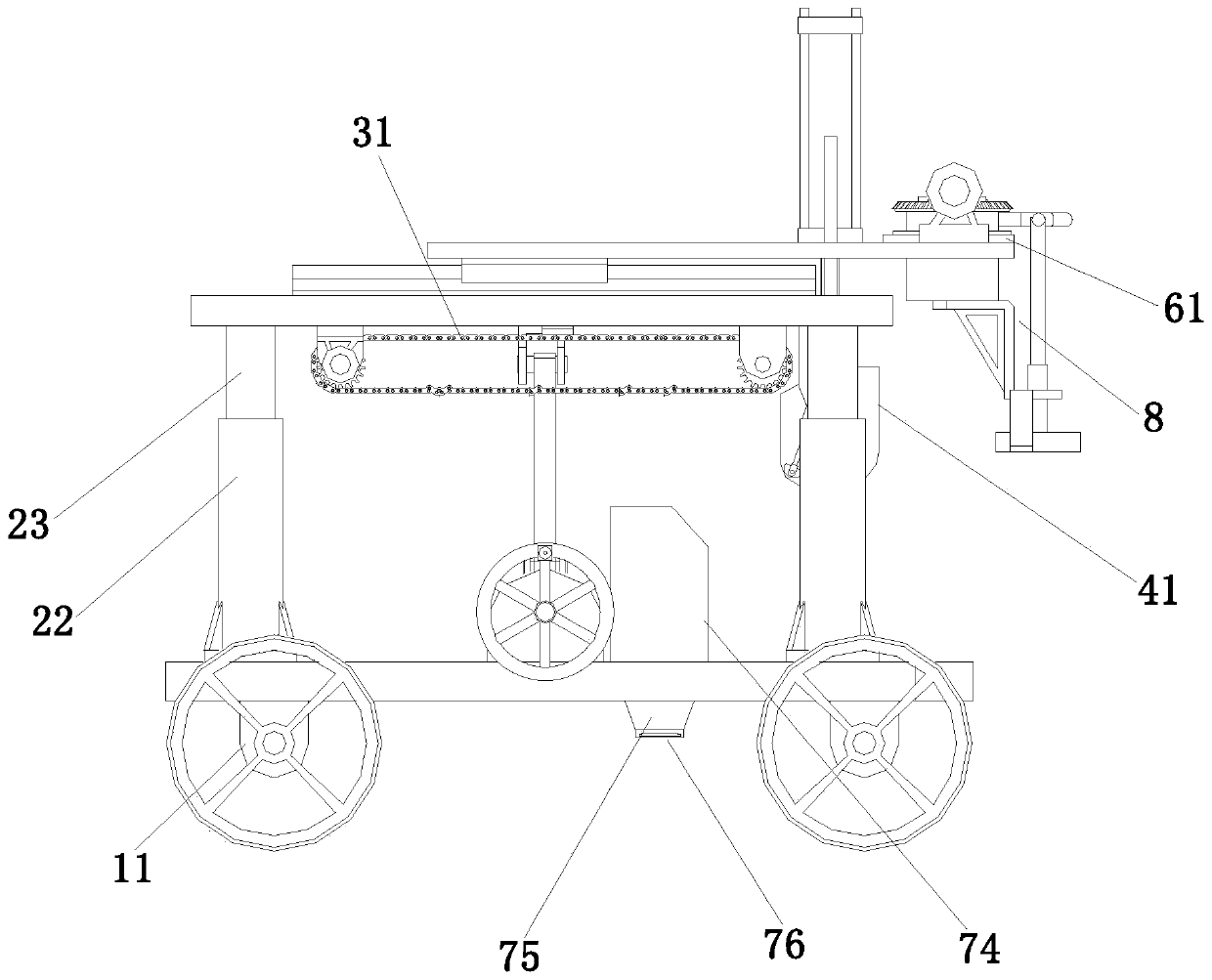 Electrolyte digging collection device special for electrolytic aluminum bath