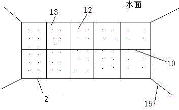 Box-type fish and vegetable mutualism breeding system