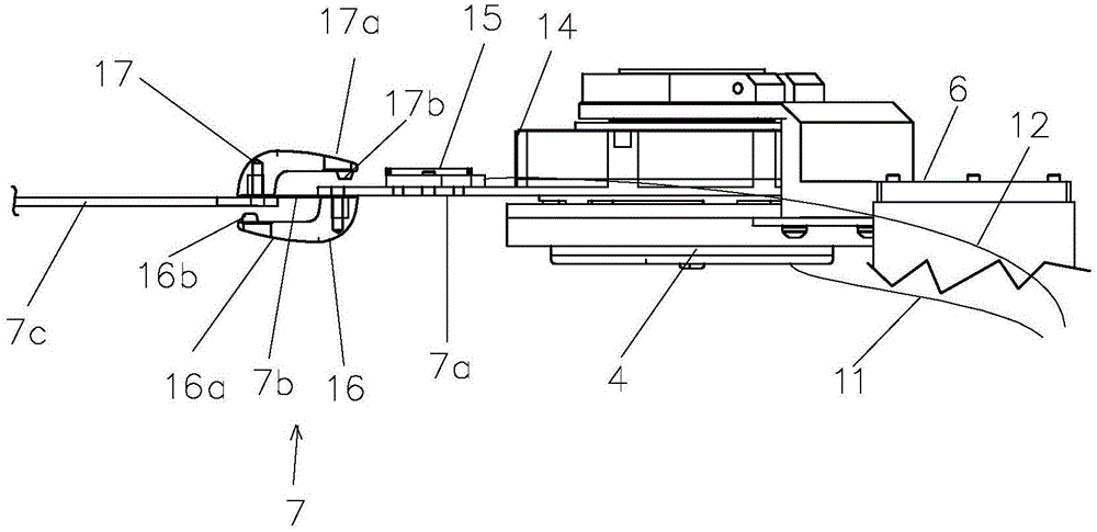 Walking assisting device