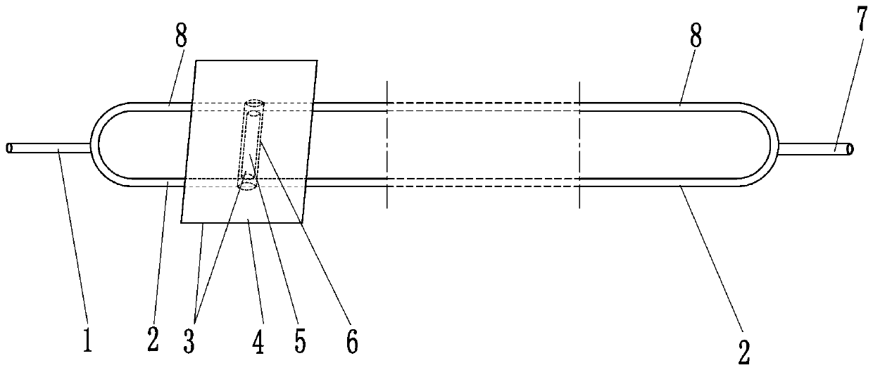 Single-cylinder CT high-pressure injector auxiliary pipeline device, CT high-pressure radiography equipment and using method of CT high-pressure radiography equipment