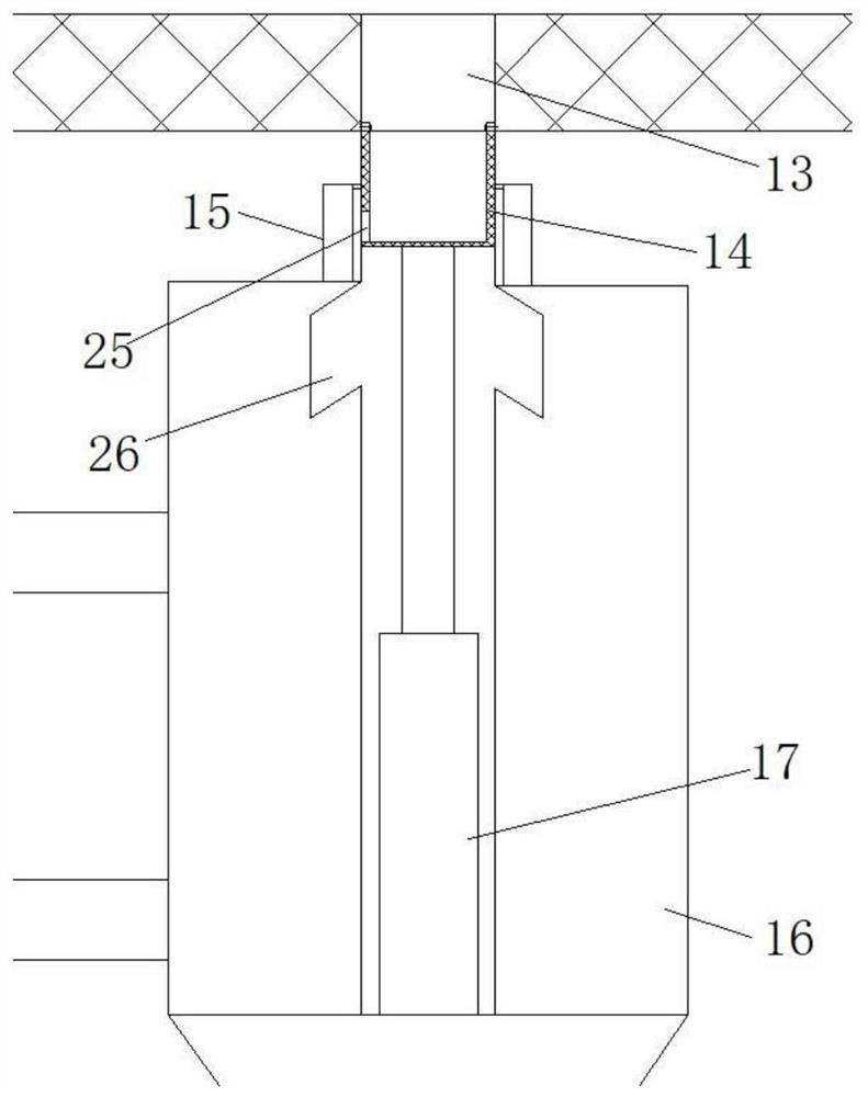 Garment processing excess material recovery device