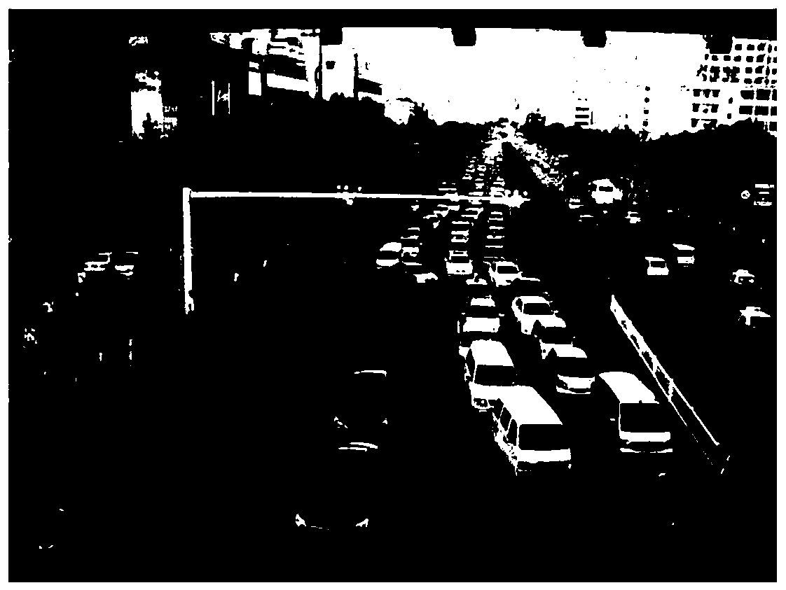 Intersection turning overflow detection method based on vehicle track and long-short memory neural network