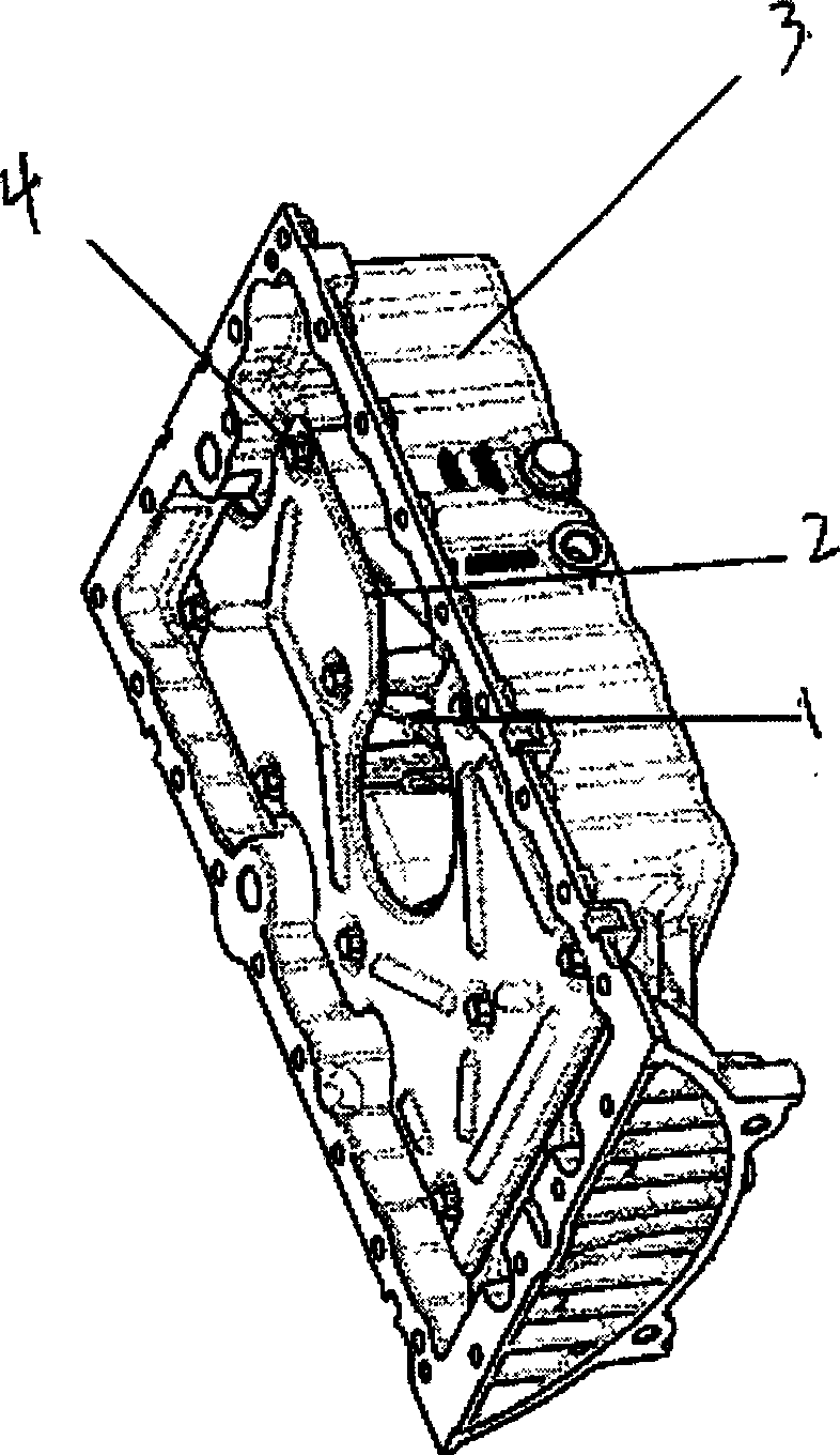 Machine oil collector-insulating board assembly for engine of vehicle