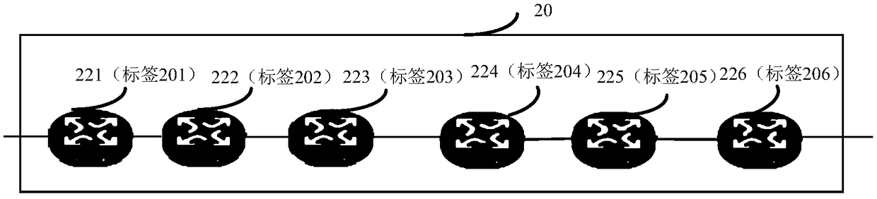 Data message packaging method and device