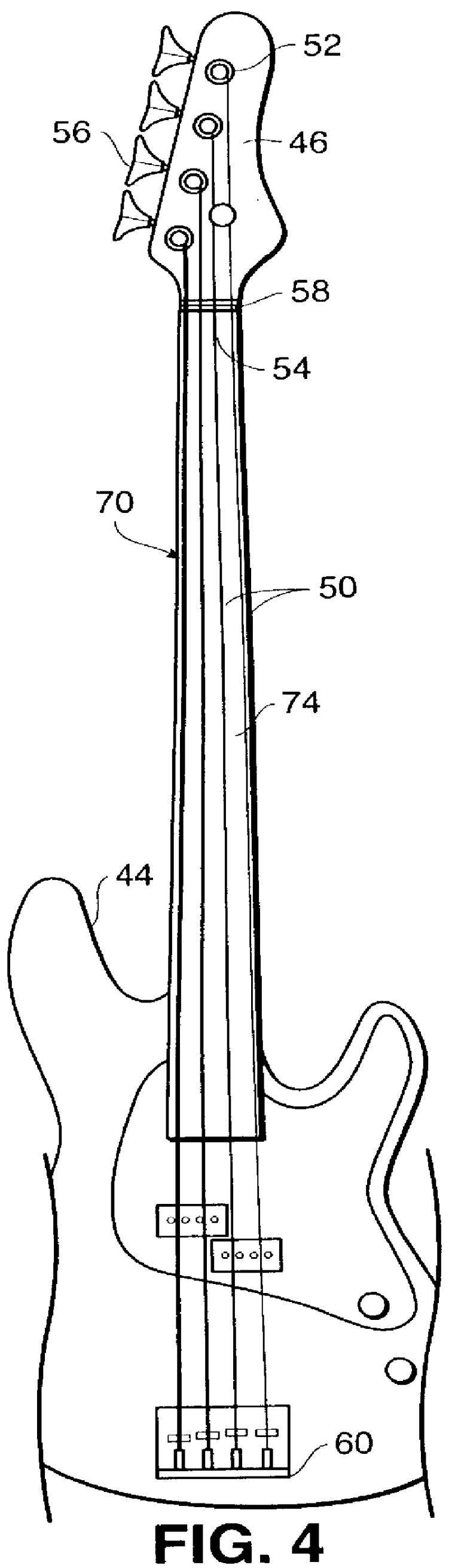 System of stringed musical instruments with substitutable fingerboards