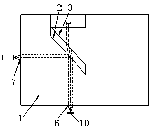 Parallel multi-channel transmission light assembly having backlight monitoring function