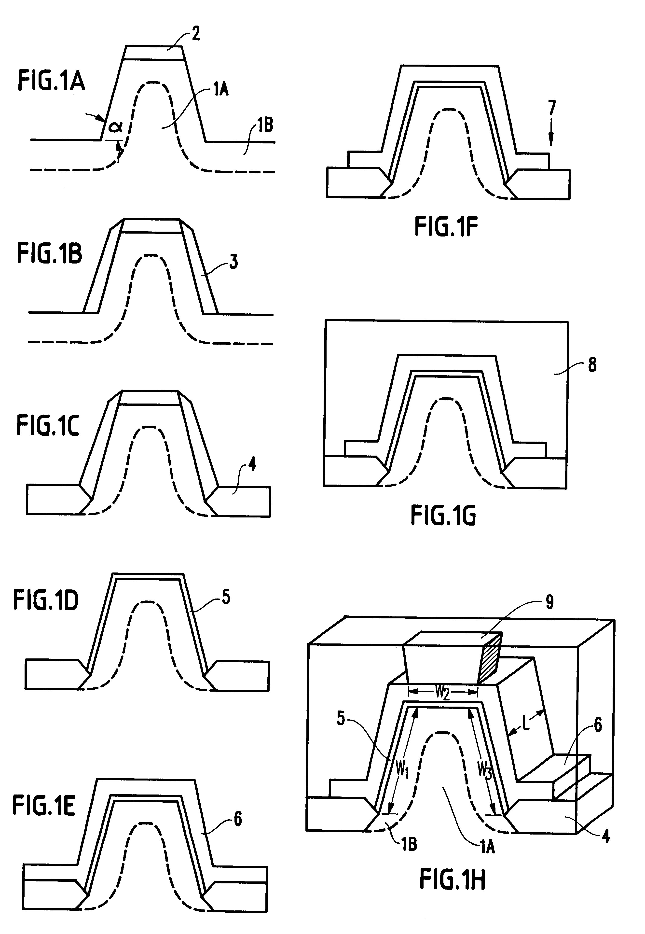 Method for increasing a very-large-scale-integrated (VLSI) capacitor size on bulk silicon and silicon-on-insulator (SOI) wafers and structure formed thereby