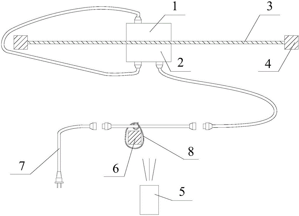 Remote-controllable double-faced glass wiping robot and glass wiping method thereof