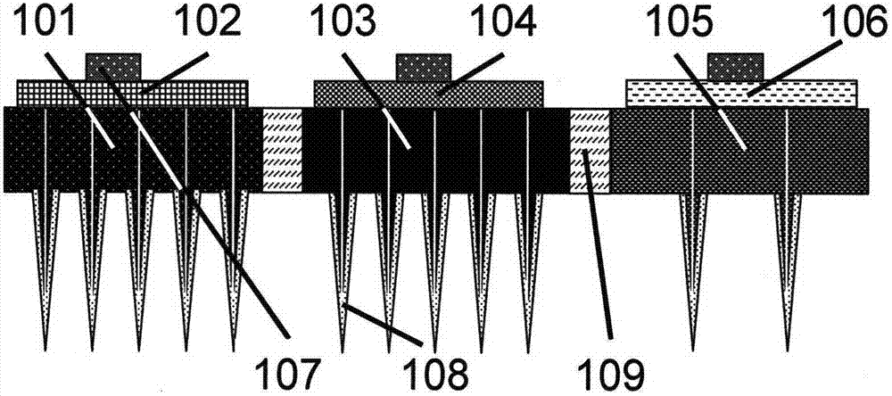 Medical high-sensitivity micro needle array electrode