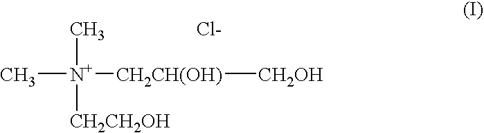 Personal care compositions with glycerin and hydroxypropyl quaternary ammonium salts