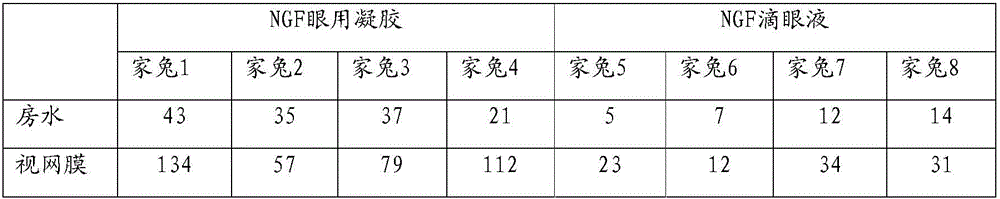 NGF and hydroxypropyl-beta-cyclodextrin inclusion compound ophthalmic gel and preparation method thereof