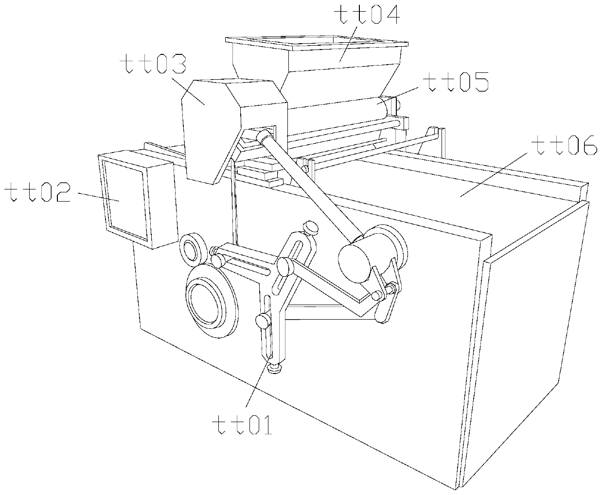 Twisted batch candy packaging machine