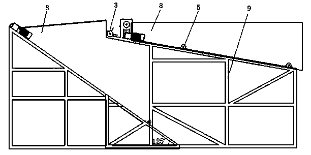 Biomass fuel impurity separating method and device