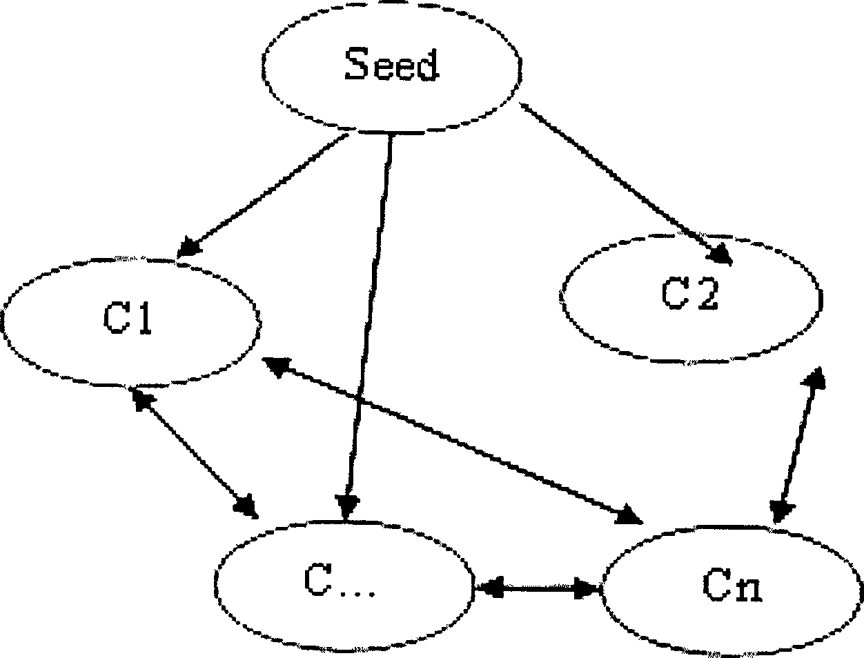 Network voice/video communication realizing method