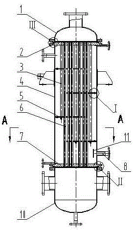 Efficient distillation vacuum cooler