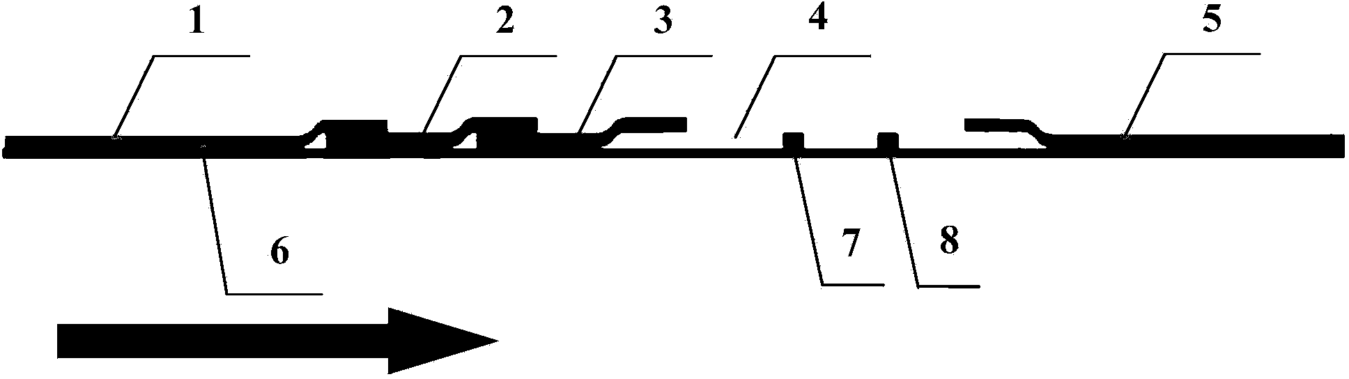 Probe capable of specifically identifying bisphenol A nucleic acid aptamer and test strip detection application of probe