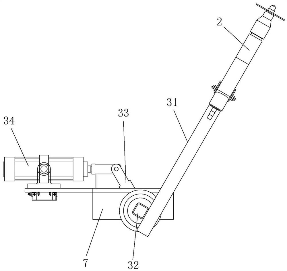 An equipment for repairing paint on the outer surface of a paint spraying pipe