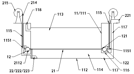 Sedimentation tank desilting device