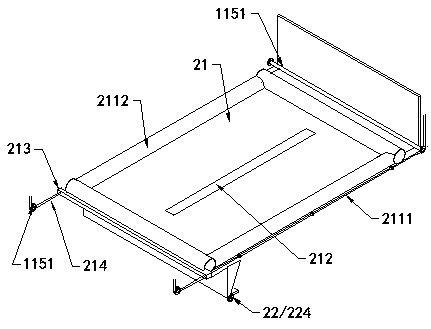 Sedimentation tank desilting device