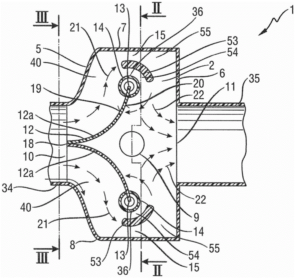 Radiator tank for a motor vehicle