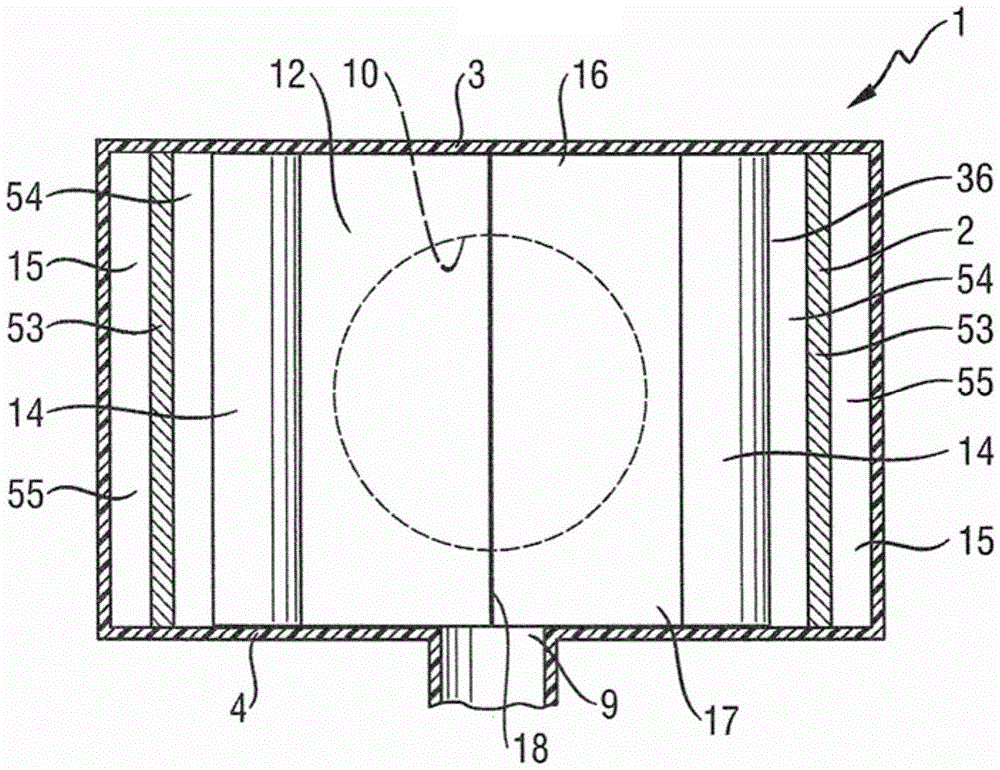 Radiator tank for a motor vehicle