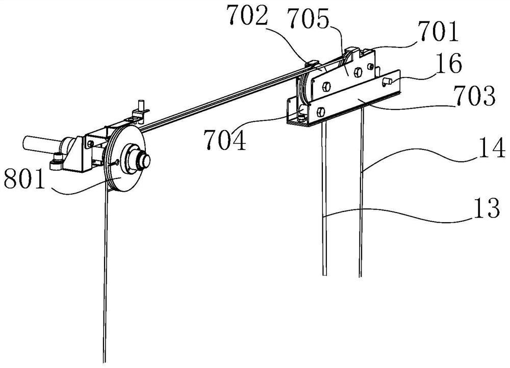 Automatic lifting delivery window suitable for hospital disinfection and supply center