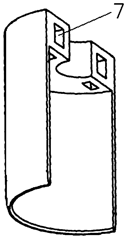 Sealing device and sealing method for optical fiber preform tail handle