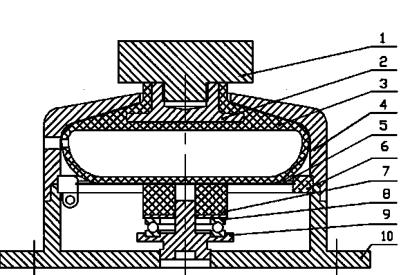 Buckling plate type quasi-zero stiffness vibration isolator