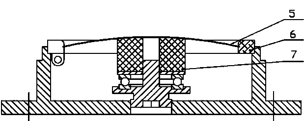 Buckling plate type quasi-zero stiffness vibration isolator