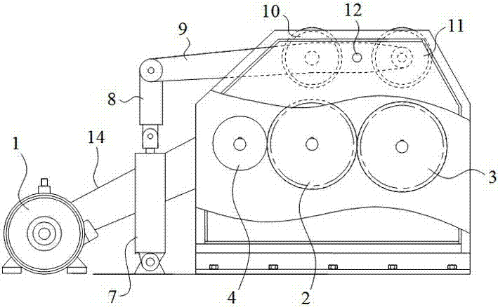 Automatic brazing rod pulling device of plugging hole opening machine