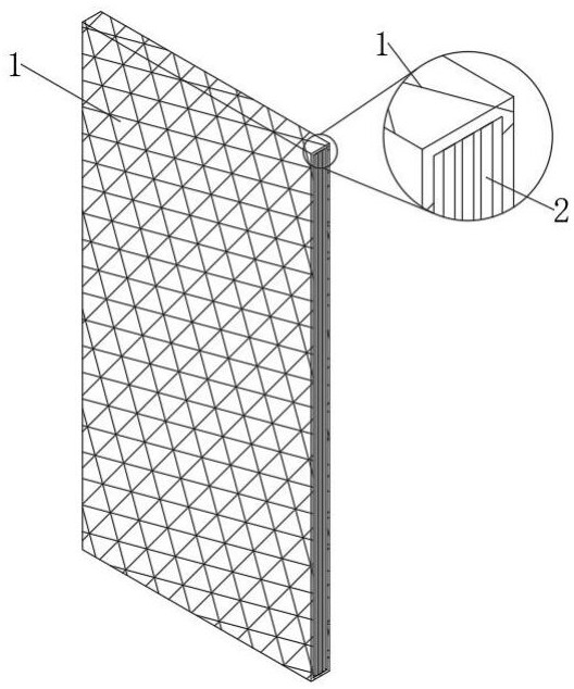 A kind of gauze for eye surgery care