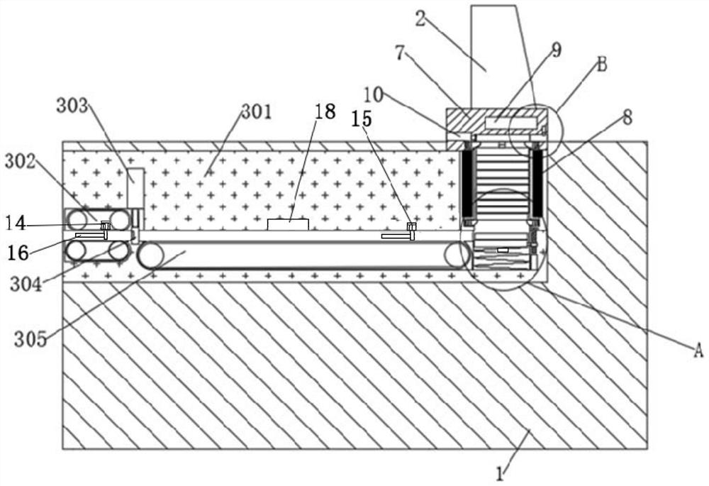 A security access control identification system with anti-card self-detection function