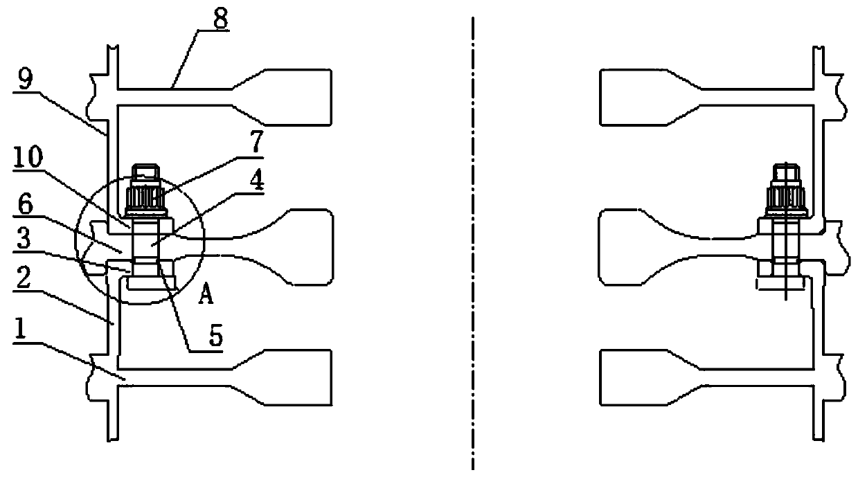 Rotor wheel disk assembly structure