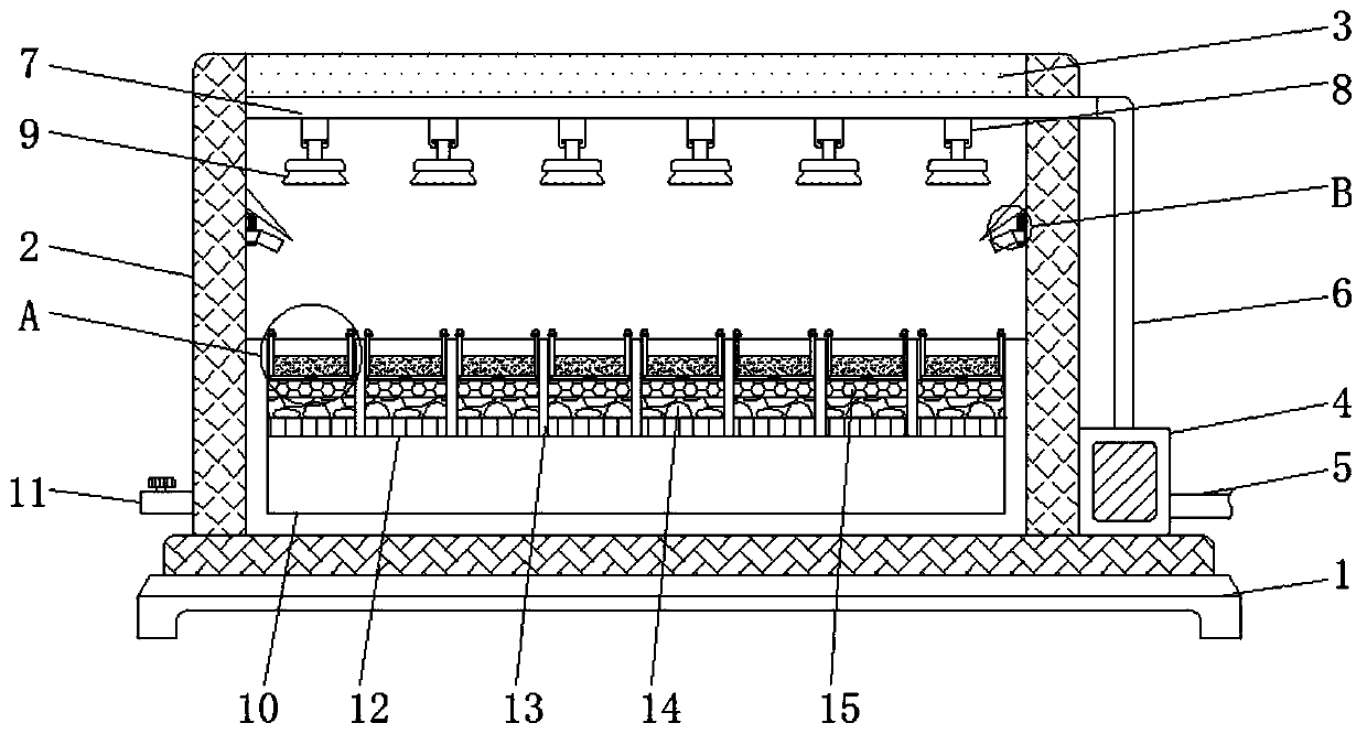 Seedling planting and cultivation device convenient for transplantation and observation