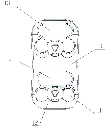 Steel plate for anterior cervial internal fixation and guiding device